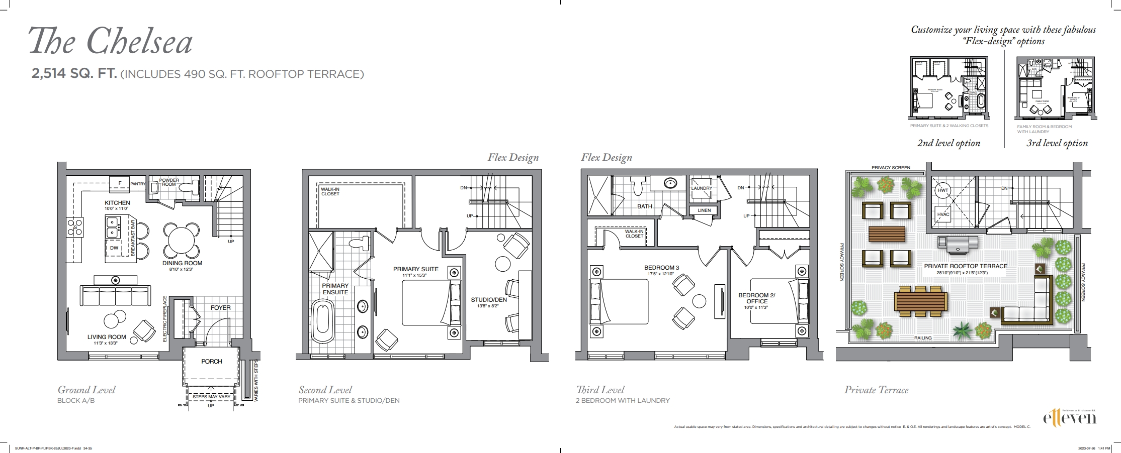 The Chelsea Floor Plan